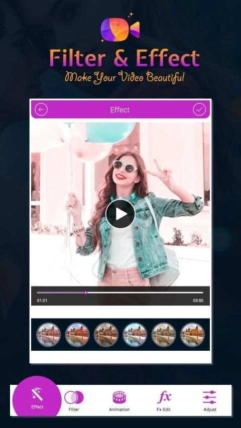 VideoFx – Video Filter, Animation, Effect, Editor screenshot 6