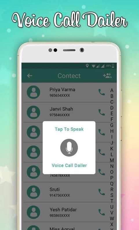 Voice Call Dialer – True Caller ID स्क्रीनशॉट 1