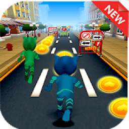 ikon Subway Pj Run Jungle Game Adventure Mask