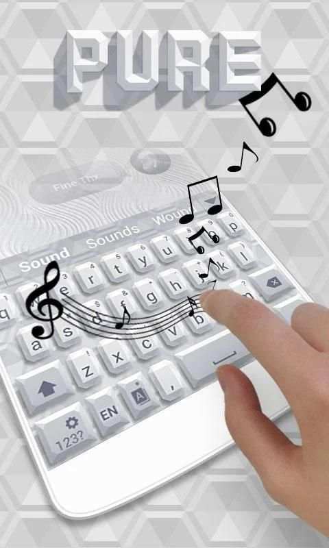 Pure GO Keyboard Theme & Emoji स्क्रीनशॉट 3