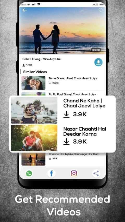 VidStatus - Video Status Songs screenshot 1