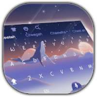 BLue Whale Keyboard Theme
