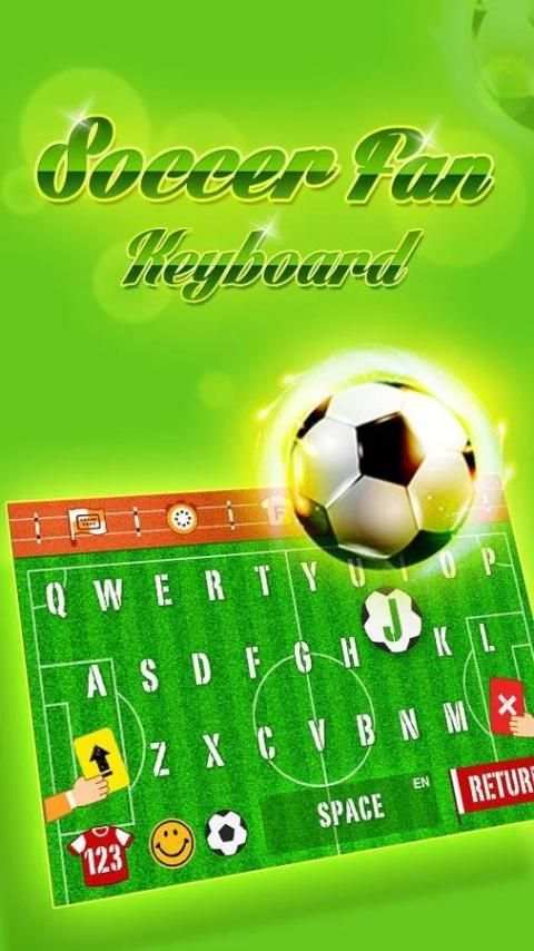Soccer Keyboard Theme - Funny Emoji & Gif screenshot 5