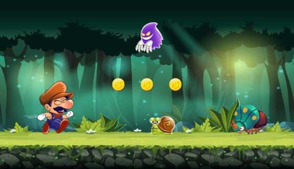 Super Adventure Jungle Run 2 स्क्रीनशॉट 1
