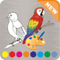 Bird Coloring Book New
