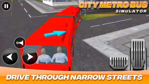 City Metro Bus Simulator screenshot 1