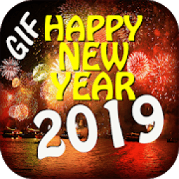 Happy New Year GIF 2019 आइकन