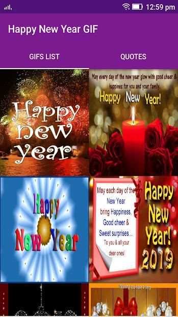Happy New Year GIF 2019 स्क्रीनशॉट 3