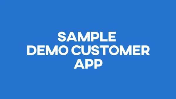 Demo Cab Software - Sample Customer App screenshot 1