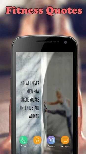 Fitness Quotes Wallpaper screenshot 4
