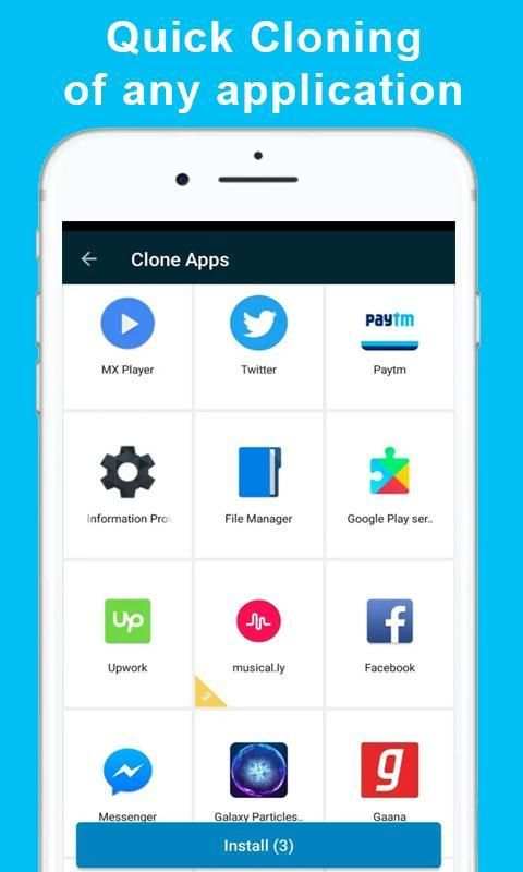 Dual App - Dual Space (Clone App Messenger) screenshot 2