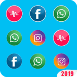 ikon Dual App - Dual Space (Clone App Messenger)