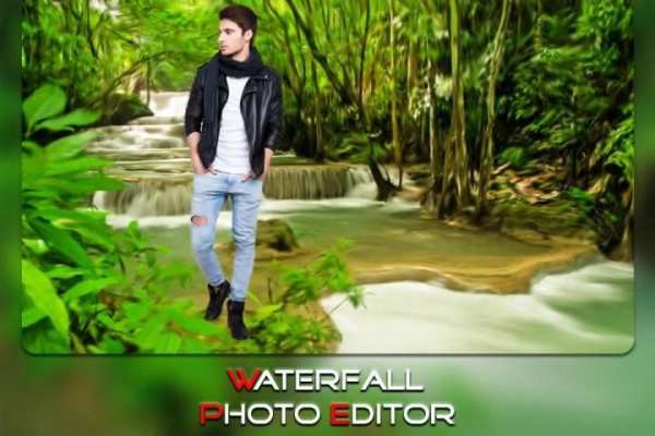 Waterfall Photo Editor : Waterfall Photo Frame स्क्रीनशॉट 2