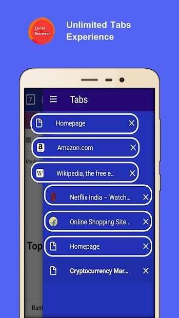 Local Browser स्क्रीनशॉट 2