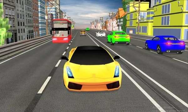 Racing in car 2018:City Highway Traffic Racer Sim screenshot 18