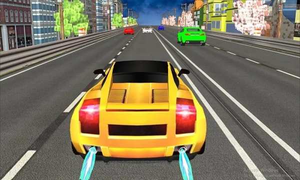 Racing in car 2018:City Highway Traffic Racer Sim screenshot 15