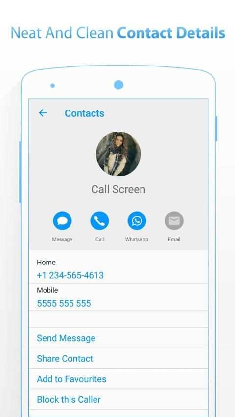 i Call Screen OS7 Phone Dialer स्क्रीनशॉट 6