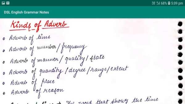 DSL English Grammar Notes screenshot 3