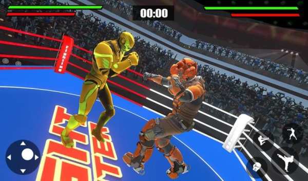 Robot Ring Fighting SuperHero Robot Fighting Game स्क्रीनशॉट 2
