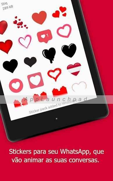WhatsApp Heart Sticker screenshot 2