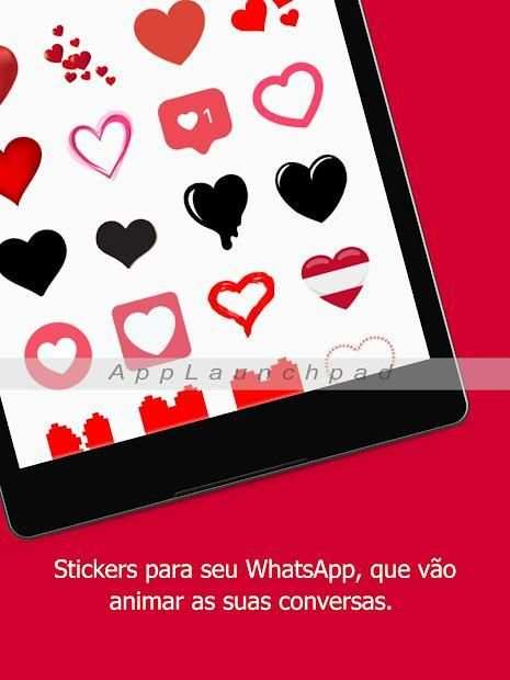 WhatsApp Heart Sticker screenshot 1