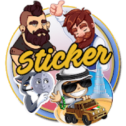 10 Sticker Pack for Whatsapp : WAStickerApps आइकन