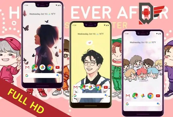 BTS Cartoon Wallpaper HD App Download 2023 - Gratis - 9Apps BTS Cartoon Wallpaper HD App Download 2023 - Gratis - 9Apps
