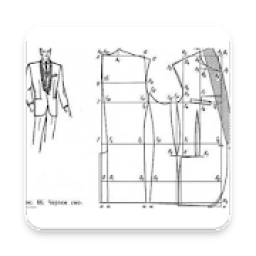 Design of Men's Suit Pattern icon