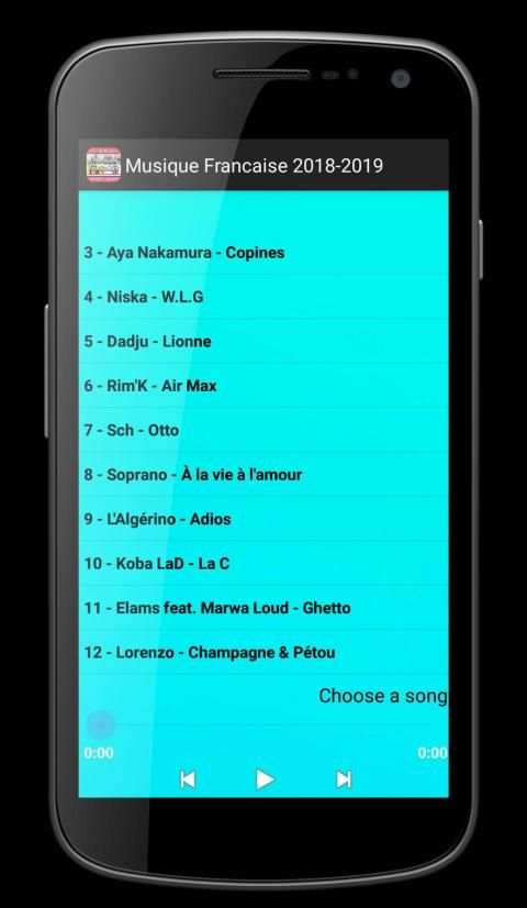 Musique Francaise 2018-2019 screenshot 2