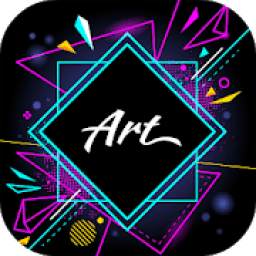 Shape Pictures Art: Overlay Photo Editor App