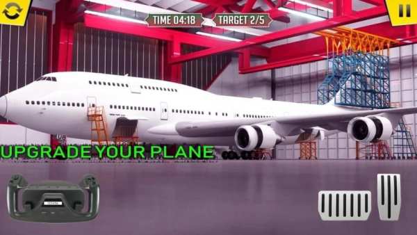Flying Flight Drive Simulator 3D:Jet Plane 2019 स्क्रीनशॉट 1