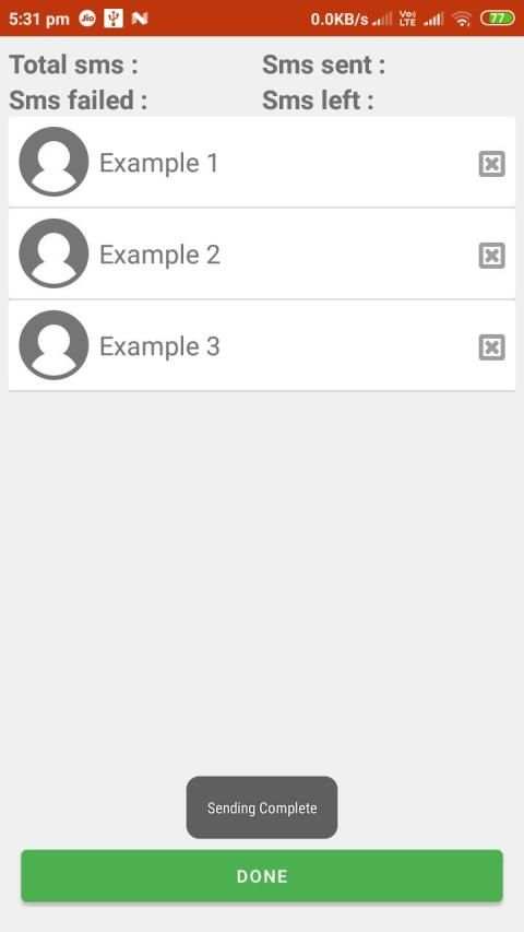 Group Sms Sender скриншот 4