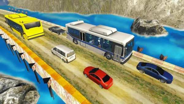 Offroad Mountain Bus Driving Simulator 2019 screenshot 2