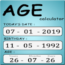 ikon Age Calculator + Day Calculator