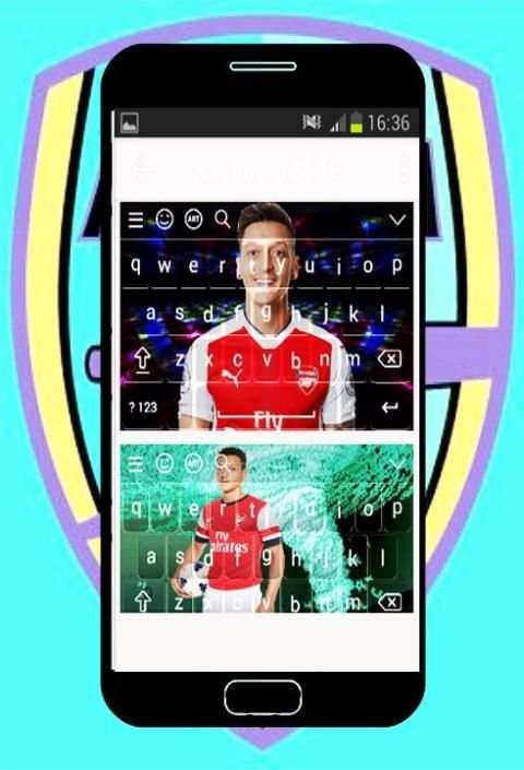 New keyboard for arsenal स्क्रीनशॉट 2