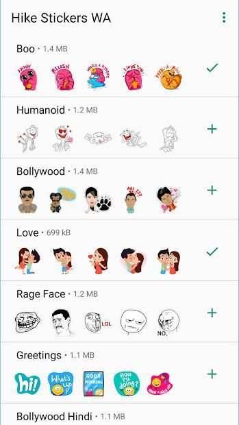 Hike Stickers screenshot 2
