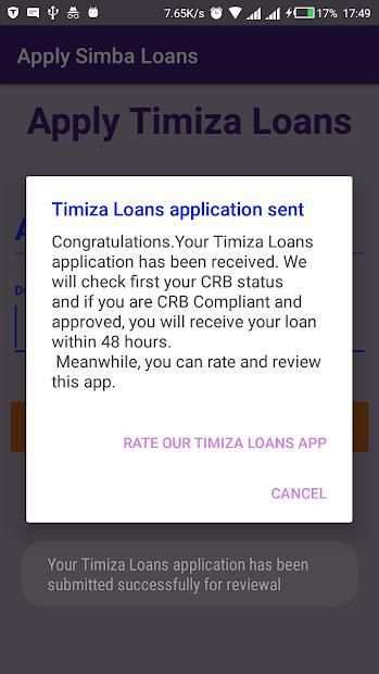Timiza Cash screenshot 1