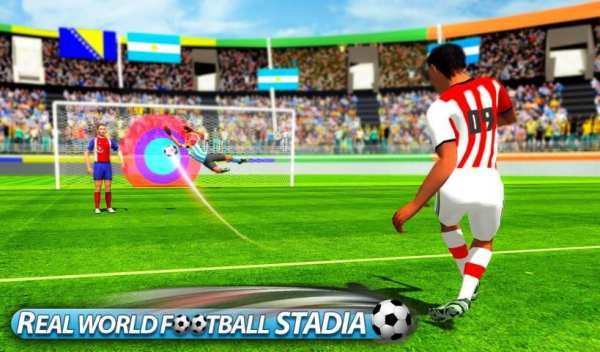 Flick Soccer League : Football Strike Shoot Kick screenshot 3