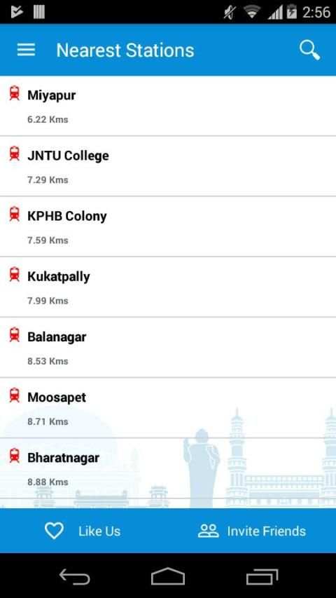Hyderabad Metro Timings स्क्रीनशॉट 1