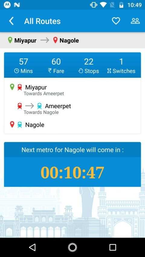 Hyderabad Metro Timings स्क्रीनशॉट 6