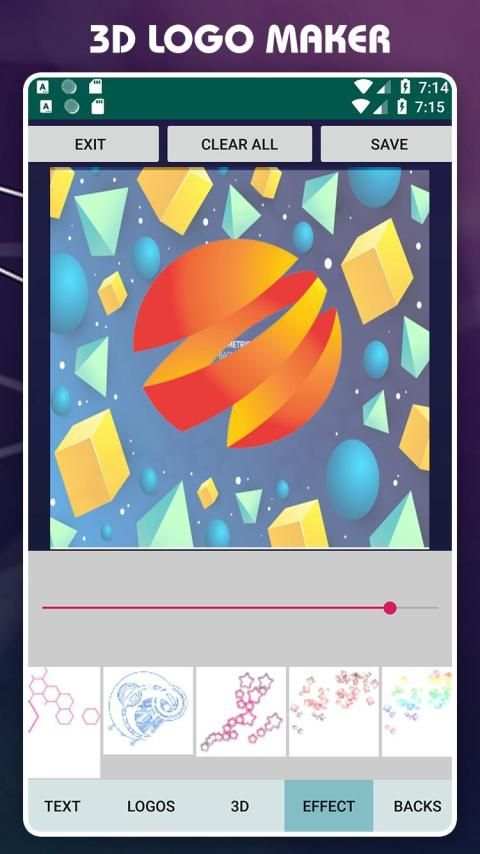 3D Logo Maker स्क्रीनशॉट 3