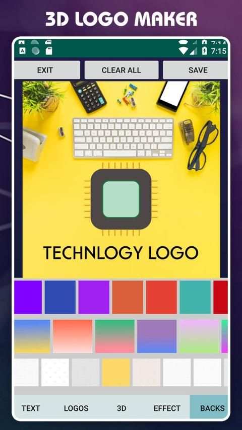 3D Logo Maker स्क्रीनशॉट 1
