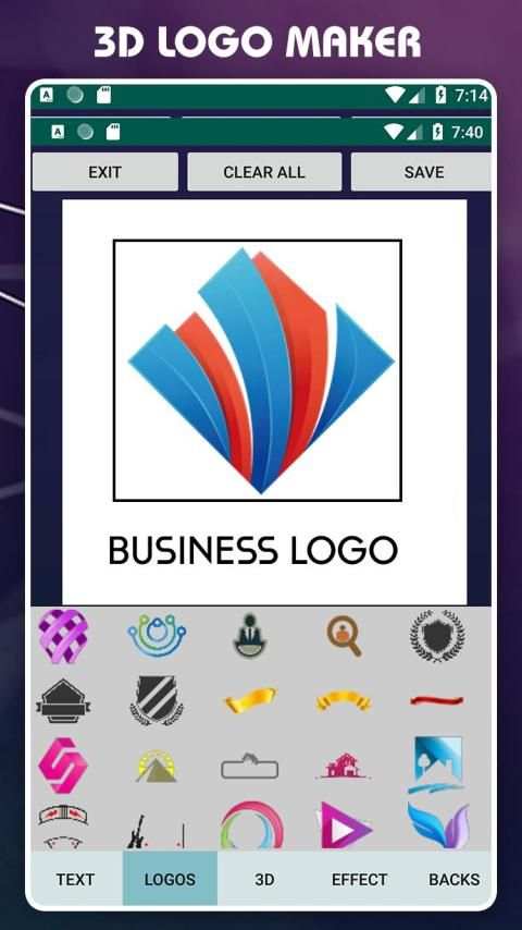 3D Logo Maker स्क्रीनशॉट 2