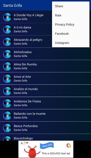 Santa Grifa Musica 2019 screenshot 2