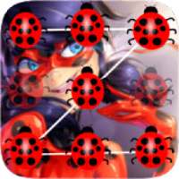 Ladybug Pattern Lock Screen * on 9Apps