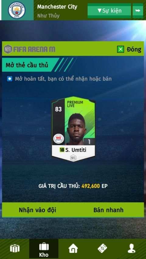 FIFA Arena Mobile screenshot 4