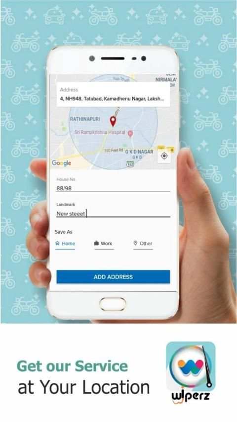 Wiperz - Car and Bike Caring App स्क्रीनशॉट 3