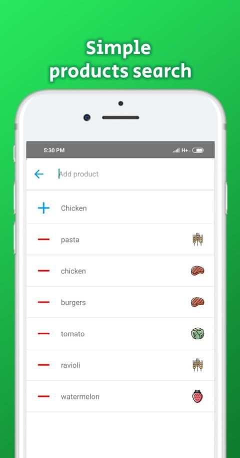 MyGroceries - Shopping list screenshot 1