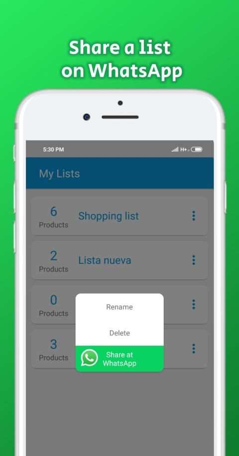 MyGroceries - Shopping list screenshot 2