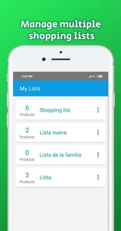 MyGroceries - Shopping list screenshot 3